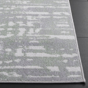 Safavieh Bayside Area Rug - Luxurious Modern Design In Chic Ivory And Blue For Contemporary Home Decor Green ,Grey Polyester Bay132y-7r