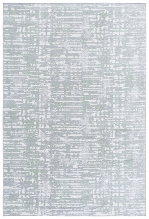 Safavieh Bayside Area Rug - Luxurious Modern Design In Chic Ivory And Blue For Contemporary Home Decor Green ,Grey Polyester Bay132y-7r