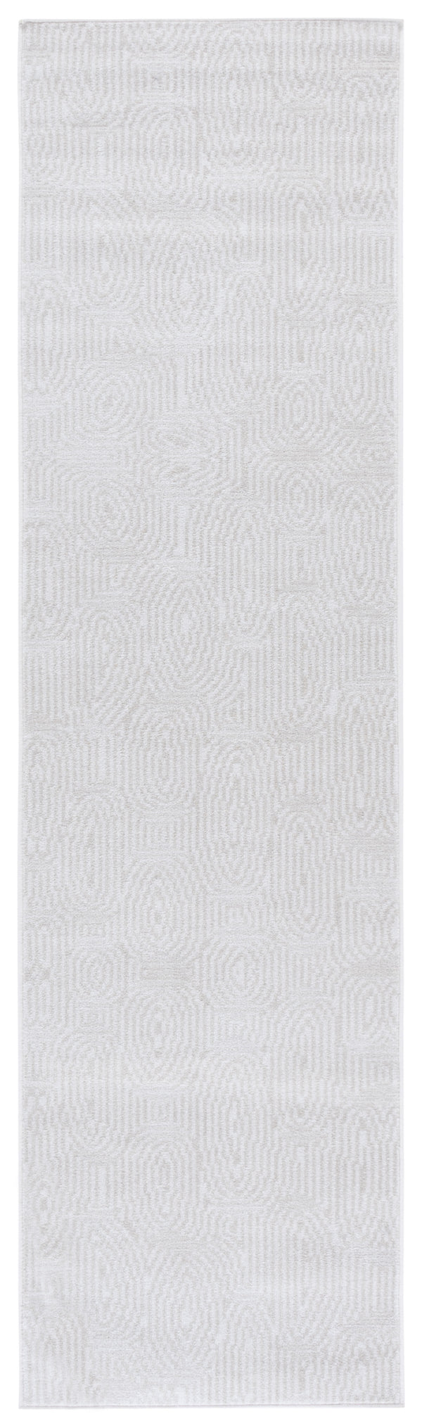 Safavieh Bayside Modern Turkish Area Rug With Geometric Pattern - Soft, Durable, And Easy To Clean Design Ivory ,Light Grey Polyester Bay136b-8