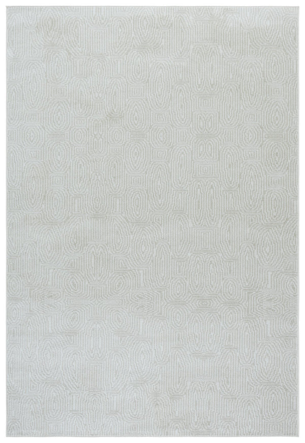 Safavieh Bayside Modern Runner Rug - Timeless Ivory And Grey Design For Elegant Home Décor And Comfort Ivory ,Light Grey Polyester Bay136b-5