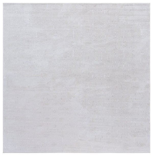 Safavieh Bayside Modern Runner Rug - Timeless Ivory And Grey Design For Elegant Home Décor And Comfort Ivory ,Light Grey Polyester Bay136b-7sq