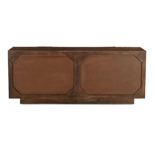 Moe's Home Easton Modern Sideboard - Stunning Acacia Wood Design With Adjustable Shelves For Your Home Decor Brown Acacia Wood,Acacia Veneer Bb-1019-03
