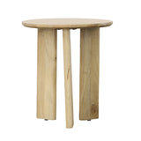 Dovetail Hora Side Table Mango Wood Light - Natural 