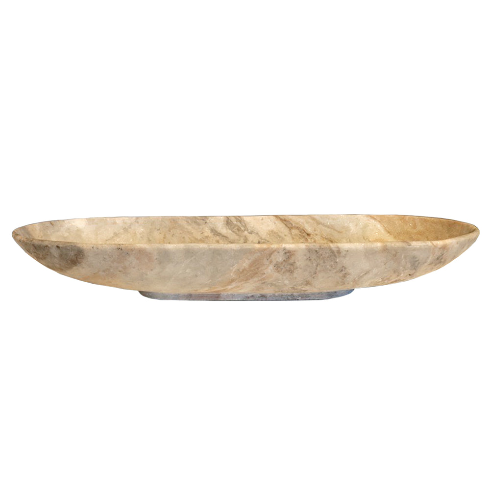Dovetail Turrell Bowl Marble - White Natural