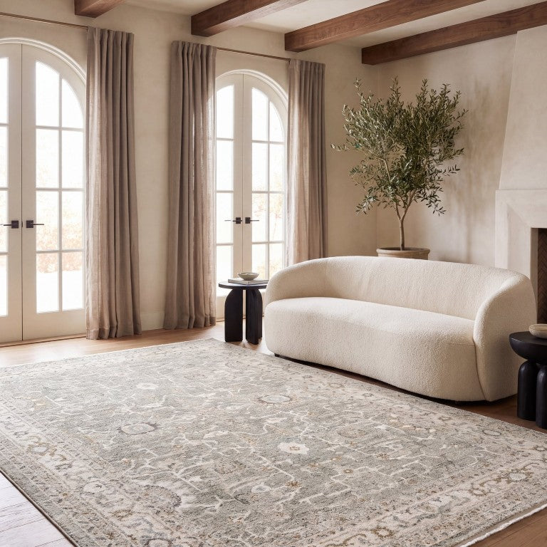 Oriental Weavers Brookhaven Vintage Inspired Polyester Accent Rug with Earthy Tones for Cozy Interiors 2' x 3' BBKH03060090ST