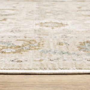 Oriental Weavers Brookhaven Vintage Inspired Polyester Accent Rug with Plush Tactile Depth for Entryways 2' x 7'6" BBKH04060228ST