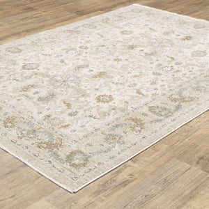 Oriental Weavers Brookhaven Vintage Inspired Polyester Accent Rug with Plush Tactile Depth for Entryways 3' x 5' BBKH04090152ST