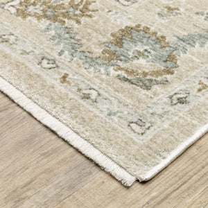 Oriental Weavers Brookhaven Vintage Inspired Polyester Accent Rug with Plush Tactile Depth for Entryways 5'1" x 7'6" BBKH04152228ST