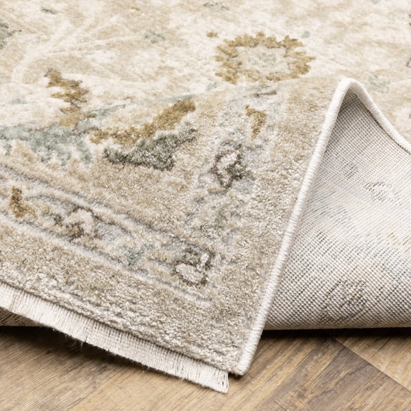 Oriental Weavers Brookhaven Vintage Inspired Polyester Accent Rug with Plush Tactile Depth for Entryways 5'1" x 7'6" BBKH04152228ST