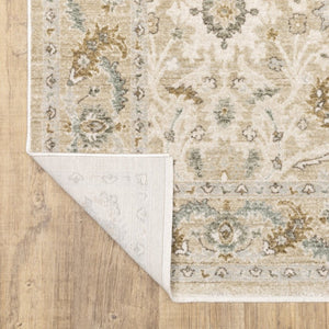 Oriental Weavers Brookhaven Vintage Inspired Polyester Accent Rug with Plush Tactile Depth for Entryways 9'10" x 12'6" BBKH04300380ST