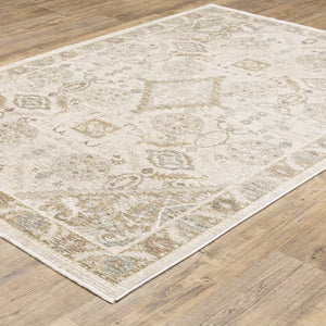 Oriental Weavers Brookhaven Traditional Motif Polyester Accent Rug Vintage Warmth for Bedroom Entryway 2' x 7'6" BBKH05060228ST