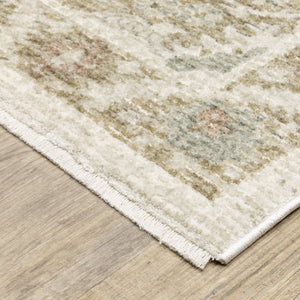 Oriental Weavers Brookhaven Traditional Motif Polyester Accent Rug Vintage Warmth for Bedroom Entryway 2' x 7'6" BBKH05060228ST
