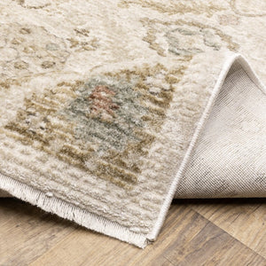 Oriental Weavers Brookhaven Traditional Motif Polyester Accent Rug Vintage Warmth for Bedroom Entryway 2' x 7'6" BBKH05060228ST