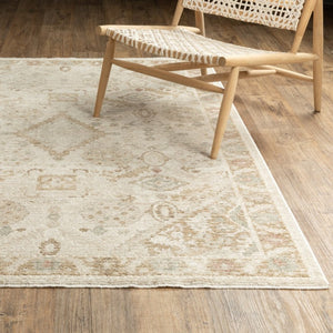 Oriental Weavers Brookhaven Traditional Motif Polyester Accent Rug Vintage Warmth for Bedroom Entryway 2' x 10' BBKH05060305ST