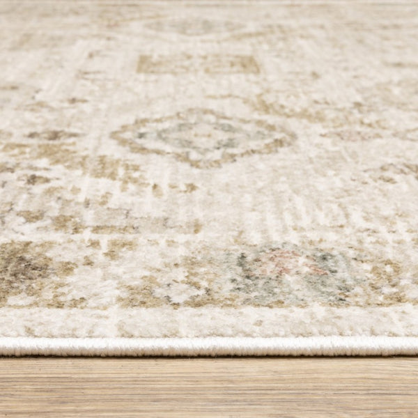 Oriental Weavers Brookhaven Traditional Motif Polyester Accent Rug Vintage Warmth for Bedroom Entryway 3' x 5' BBKH05090152ST