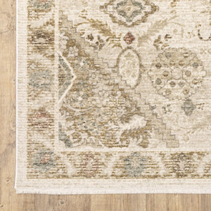 Oriental Weavers Brookhaven Traditional Motif Polyester Accent Rug Vintage Warmth for Bedroom Entryway 7'8" x 10' BBKH05233305ST
