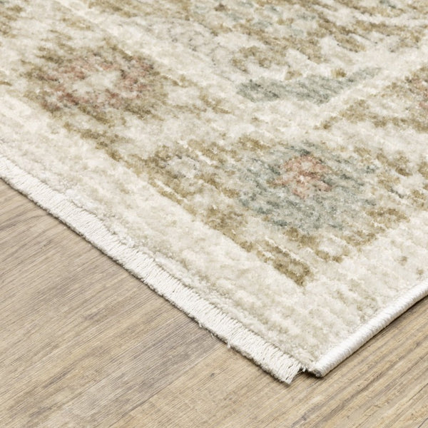 Oriental Weavers Brookhaven Traditional Motif Polyester Accent Rug Vintage Warmth for Bedroom Entryway 9'10" x 12'6" BBKH05300380ST