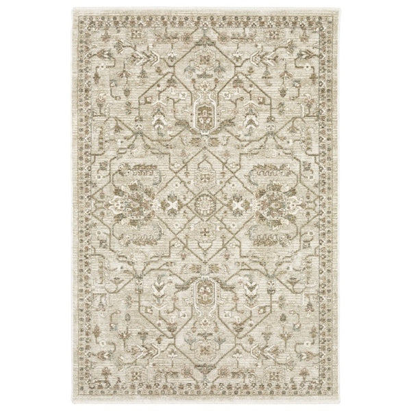 Oriental Weavers Brookhaven Heritage Polyester Accent Rug with Vintage Palette for Living Rooms 2' x 7'6" BBKH06060228ST