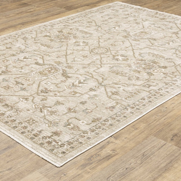 Oriental Weavers Brookhaven Heritage Polyester Accent Rug with Vintage Palette for Living Rooms 7'8" x 10' BBKH06233305ST