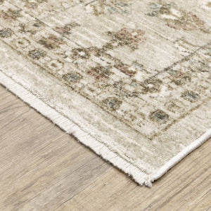 Oriental Weavers Brookhaven Heritage Polyester Accent Rug with Vintage Palette for Living Rooms 9'10" x 12'6" BBKH06300380ST