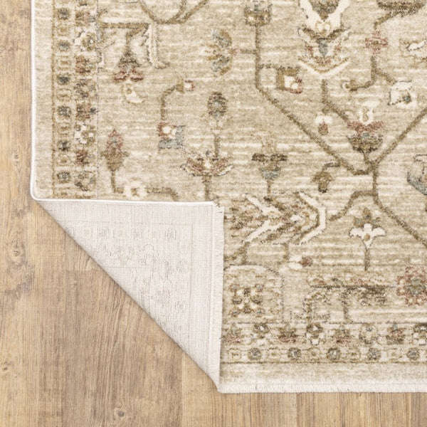 Oriental Weavers Brookhaven Heritage Polyester Accent Rug with Vintage Palette for Living Rooms 9'10" x 12'6" BBKH06300380ST