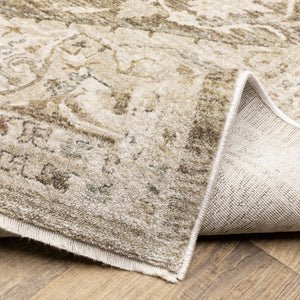 Oriental Weavers Brookhaven Vintage Traditional Polyester Accent Rug for Entryways and Cozy Bedroom Nooks 2' x 7'6" BBKH08060228ST