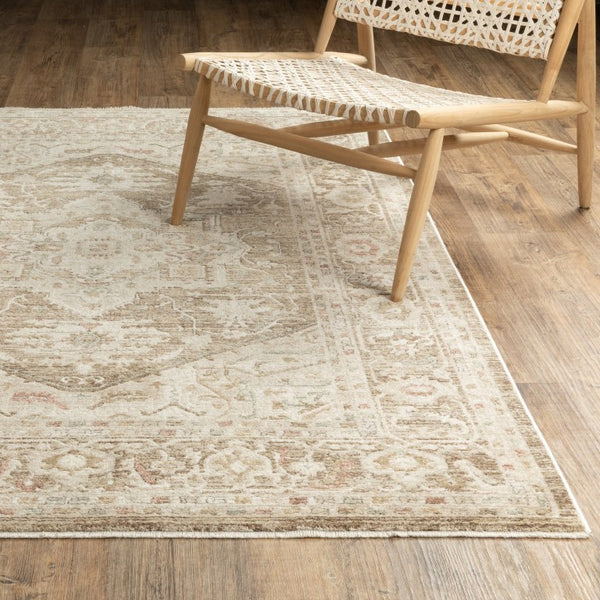 Oriental Weavers Brookhaven Vintage Traditional Polyester Accent Rug for Entryways and Cozy Bedroom Nooks 2' x 10' BBKH08060305ST