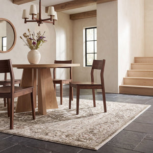 Oriental Weavers Brookhaven Vintage Traditional Polyester Accent Rug for Entryways and Cozy Bedroom Nooks 3' x 5' BBKH08090152ST