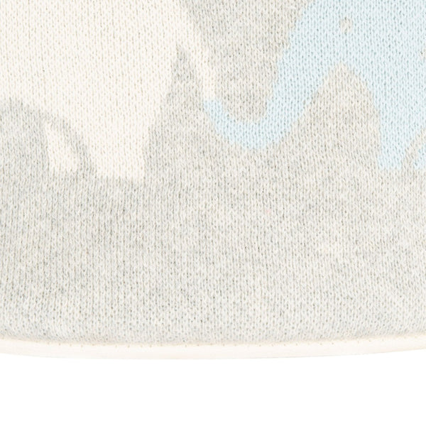 Safavieh EFFY Elephant Basket – Adorable Soft Fabric Storage for Nursery, Playroom & Laundry Room Décor BBY6108A