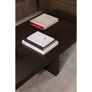 Moe's Home Folke Coffee Table - Exquisite Solid Oak Design Enhancing Your Living Space With Artisanal Elegance Brown Solid Oak Bc-1116-21