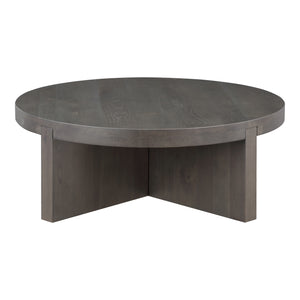 Moe's Home Folke Coffee Table - Exquisite Solid Oak Design Enhancing Your Living Space With Artisanal Elegance Brown Solid Oak Bc-1117-21