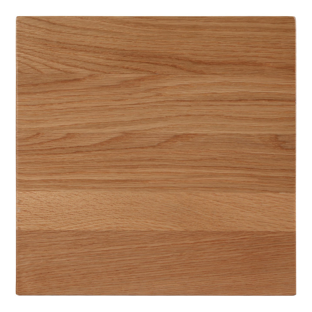 Moe's Home Folke Side Table - Exquisite Solid Oak Craftsmanship With Unique Woodgrain, Perfect For Any Space Natural Solid Oak Bc-1118-24