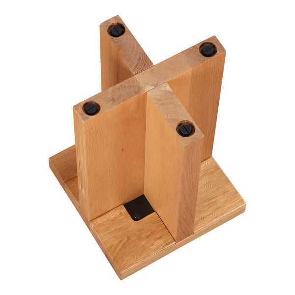 Moe's Home Folke Side Table - Exquisite Solid Oak Craftsmanship With Unique Woodgrain, Perfect For Any Space Natural Solid Oak Bc-1118-24