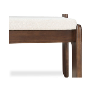 Moe's Home Ashby Dining Chair Set Of 2 – Inspired Japanese Design, Stain-resistant Fabric, Luxurious Comfort Brown Upholstery, 100% Polyester,Solid Ash Bc-1133-20