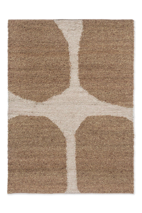 Brink & Campman Craft Fundament 70% Pure New Wool / 15% Jute / 15% Cotton Handwoven Rug Caramel 70% pure new wool   15% jute   15% cotton 149311160230-BRINK-CAMPMAN