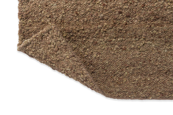 Brink & Campman Craft Fundament 70% Pure New Wool / 15% Jute / 15% Cotton Handwoven Rug Caramel 70% pure new wool   15% jute   15% cotton 149311160230-BRINK-CAMPMAN