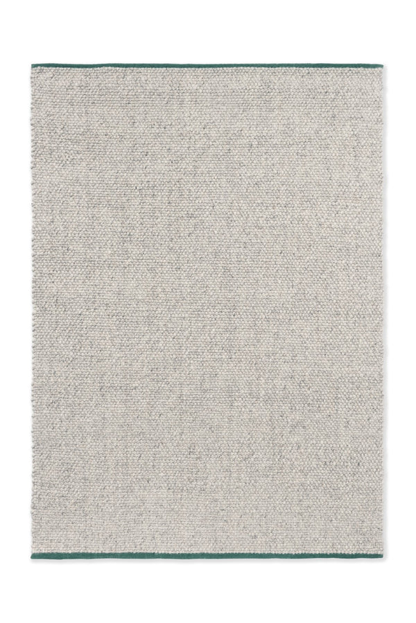 Brink & Campman Craft Matter 70% Pure New Wool / 30% Cotton Handwoven Rug Plain Ash 70% pure new wool   30% cotton 049107160230-BRINK-CAMPMAN
