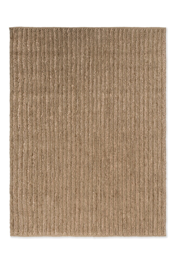 Brink & Campman Craft Plait 40% Pure New Wool / 35% Jute / 20% Cotton / 5% Viscose Handwoven Rug Natural 40% pure new wool   35% jute   20% cotton   5% viscose 049006160230-BRINK-CAMPMAN