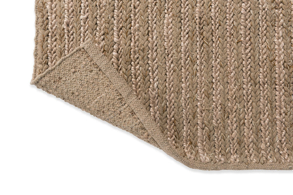 Brink & Campman Craft Plait 40% Pure New Wool / 35% Jute / 20% Cotton / 5% Viscose Handwoven Rug Natural 40% pure new wool   35% jute   20% cotton   5% viscose 049006160230-BRINK-CAMPMAN