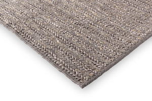 Brink & Campman Craft Plait 40% Pure New Wool / 35% Jute / 20% Cotton / 5% Viscose Handwoven Rug Stone 40% pure new wool   35% jute   20% cotton   5% viscose 049004200280-BRINK-CAMPMAN