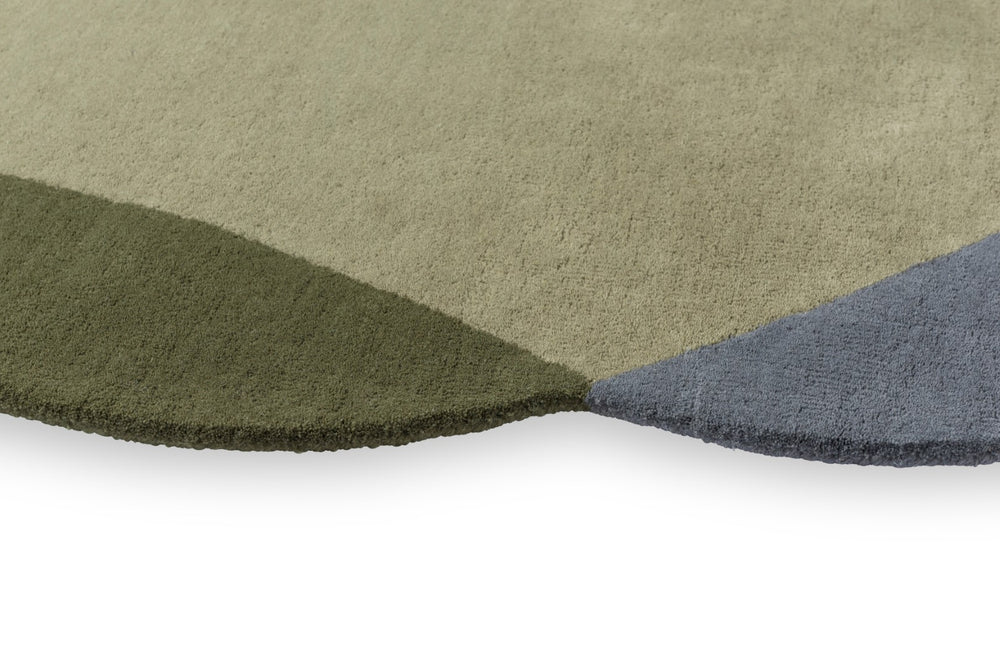 Brink & Campman Element Chad 100% Pure New Wool Handtufted Rug Grey Green 100% pure new wool 087704250294-BRINK-CAMPMAN
