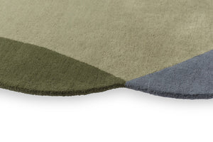 Brink & Campman Element Chad 100% Pure New Wool Handtufted Rug Grey Green 100% pure new wool 087704250294-BRINK-CAMPMAN