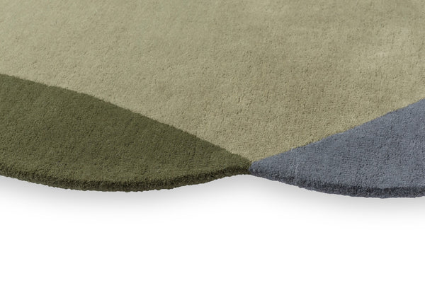 Brink & Campman Element Chad 100% Pure New Wool Handtufted Rug Grey Green 100% pure new wool 087704250294-BRINK-CAMPMAN