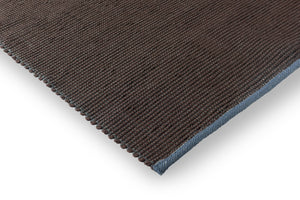Brink & Campman Grid 100% Pure New Wool Handwoven Rug Cacao 100% pure new wool 129015170240-BRINK-CAMPMAN