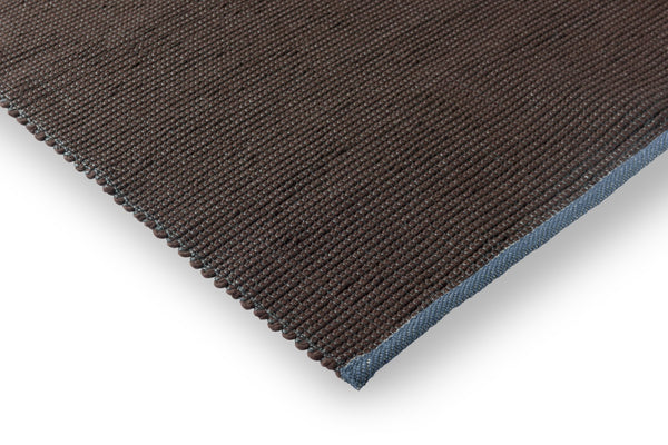 Brink & Campman Grid 100% Pure New Wool Handwoven Rug Cacao 100% pure new wool 129015170240-BRINK-CAMPMAN