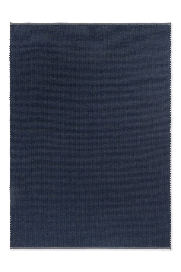 Brink & Campman Grid 100% Pure New Wool Handwoven Rug Ink 100% pure new wool 129008170240-BRINK-CAMPMAN