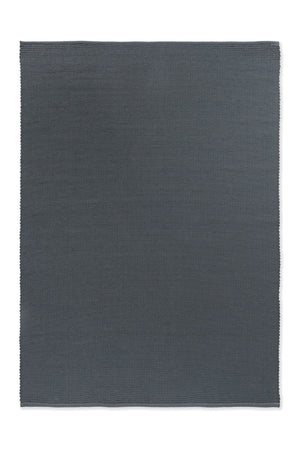 Brink & Campman Grid 100% Pure New Wool Handwoven Rug Slate 100% pure new wool 129004170240-BRINK-CAMPMAN