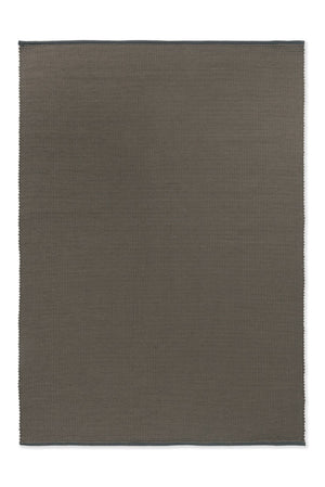 Brink & Campman Grid 100% Pure New Wool Handwoven Rug Stone 100% pure new wool 129011170240-BRINK-CAMPMAN