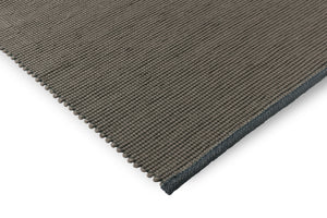 Brink & Campman Grid 100% Pure New Wool Handwoven Rug Stone 100% pure new wool 129011170240-BRINK-CAMPMAN