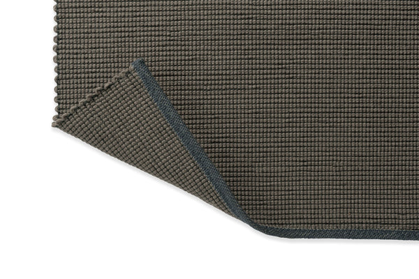 Brink & Campman Grid 100% Pure New Wool Handwoven Rug Stone 100% pure new wool 129011170240-BRINK-CAMPMAN